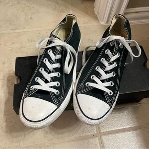 Converse Black and White Chuck Taylor Sneakers